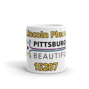 lincoln place coffee mug