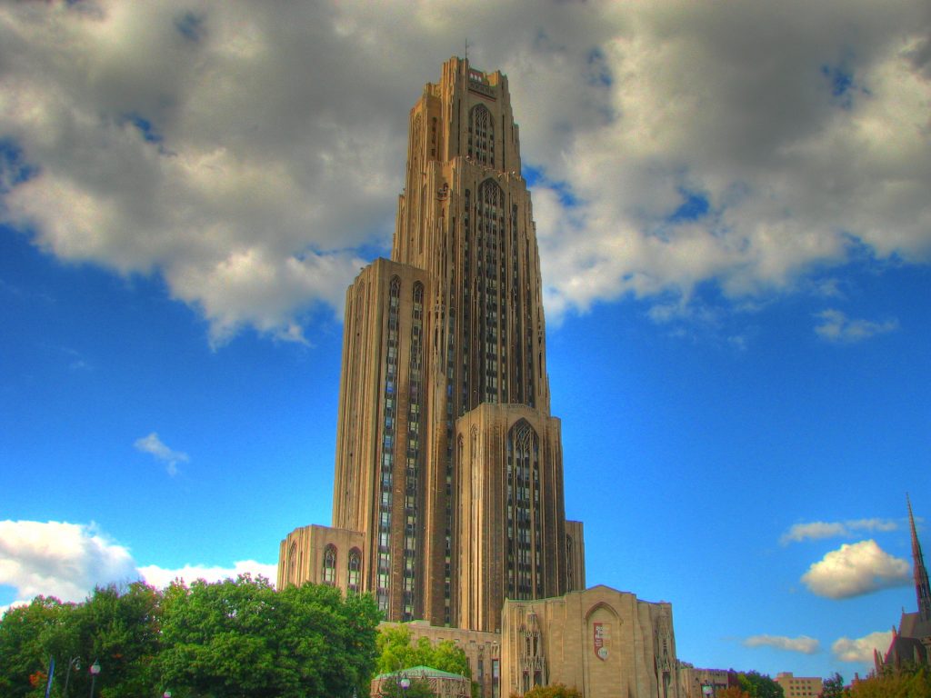 study spots at Pitt