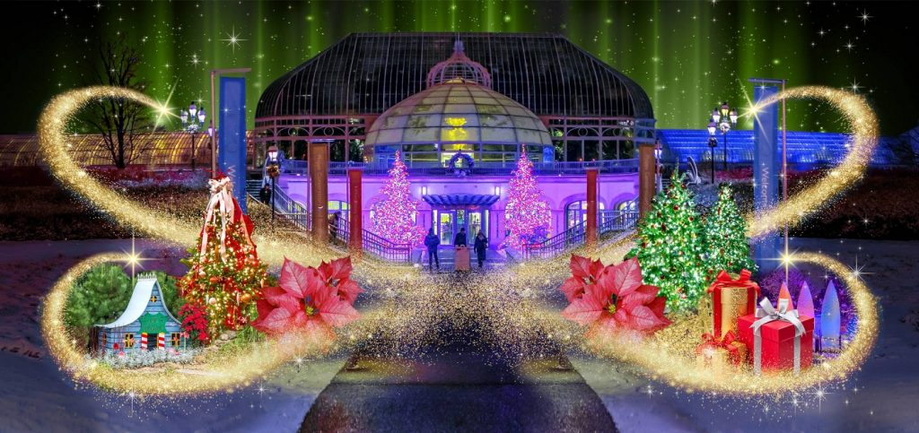 Phipps Conservatory Winter Flower Show and Light Garden