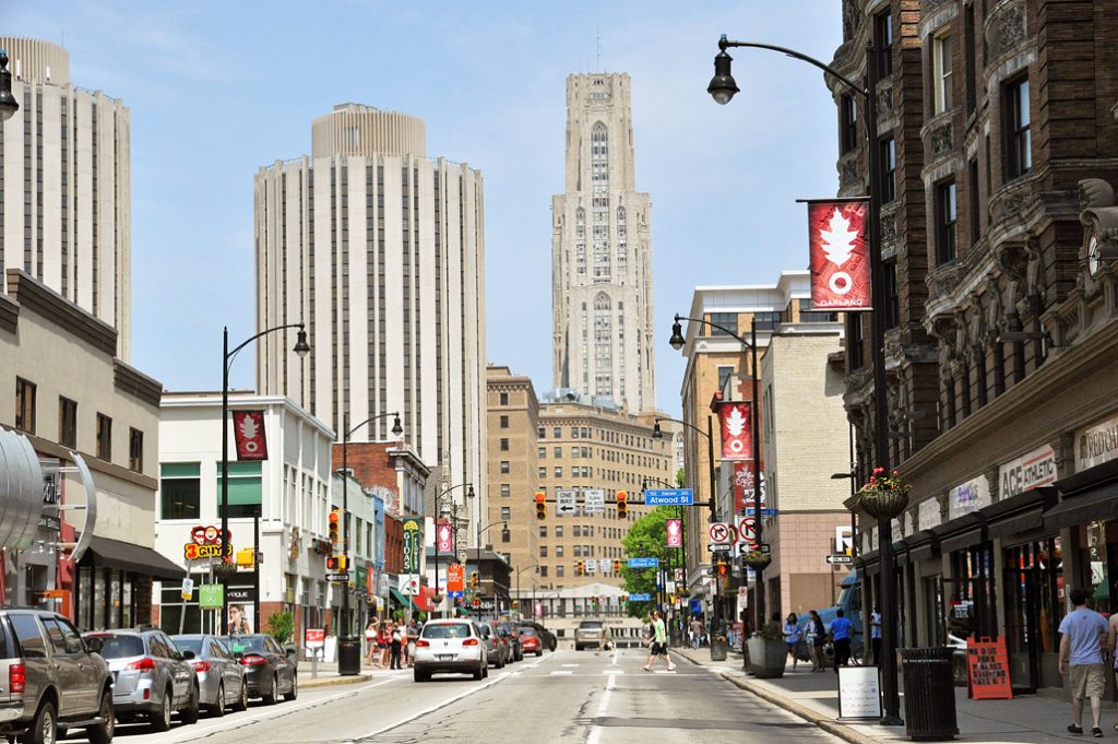 Forbes Avenue in Pittsburgh
