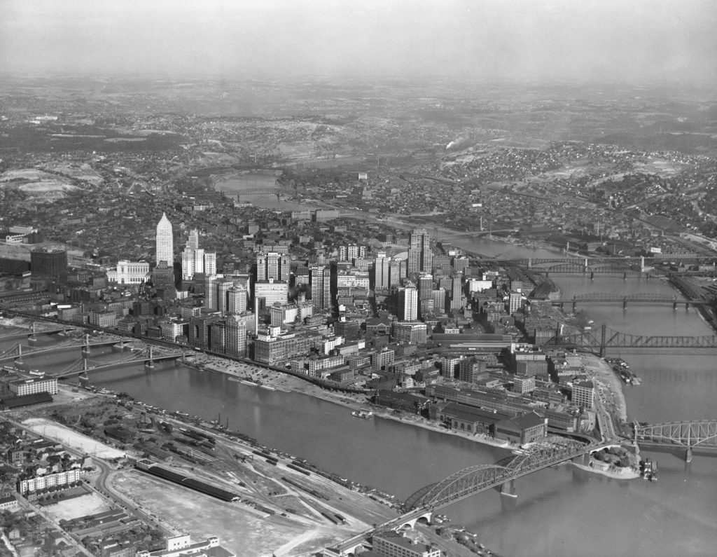 downtown Pittsburgh