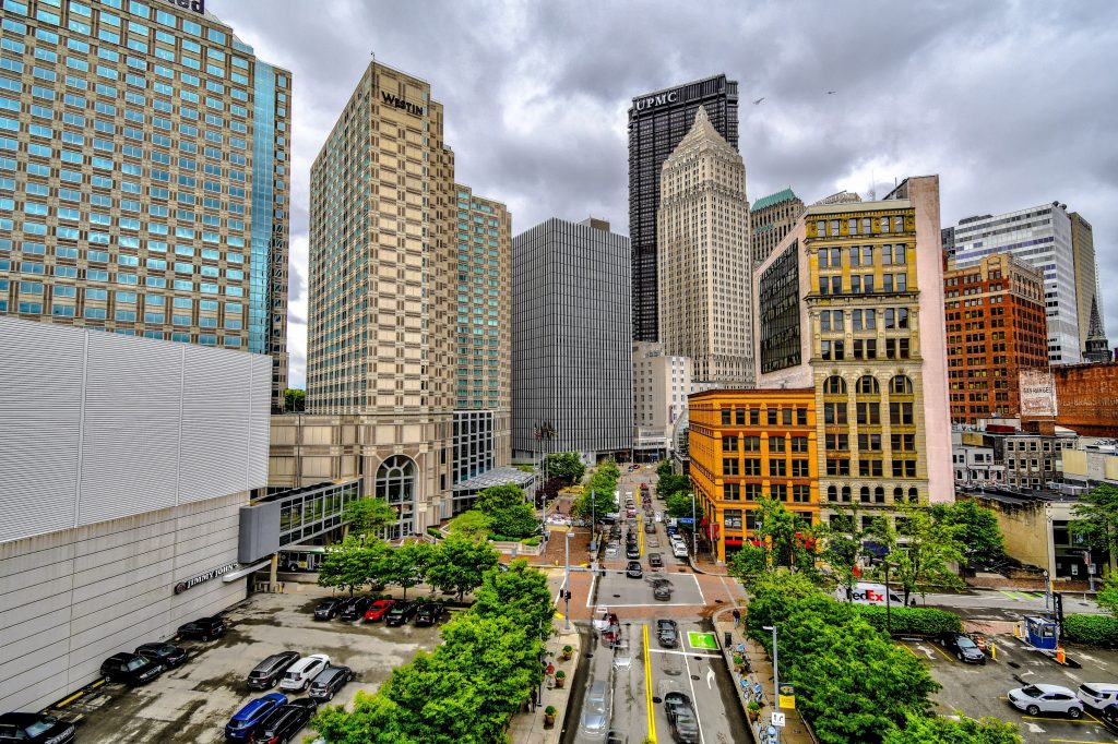 downtown Pittsburgh