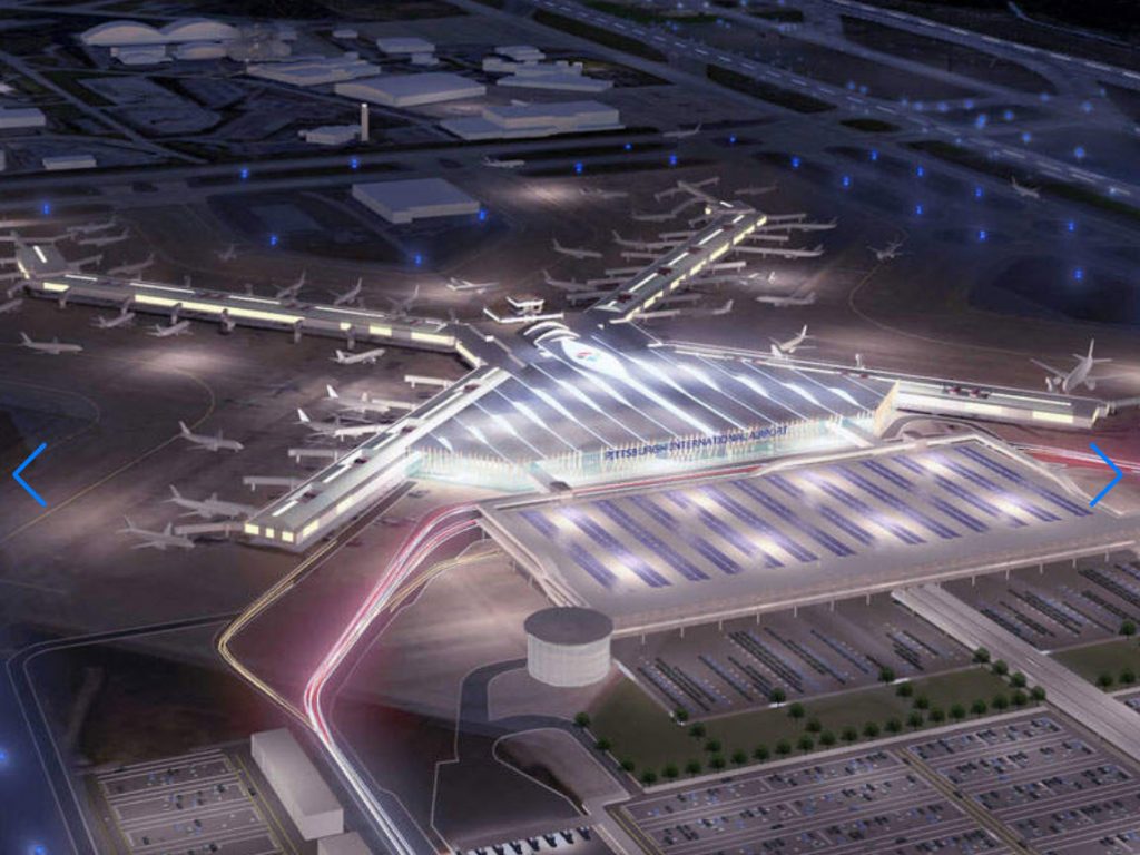 New Pittsburgh International Airport Terminal