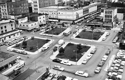 Market Square in Pittsburgh c1964