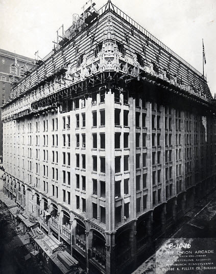 Union Trust Building Under Construction 1916