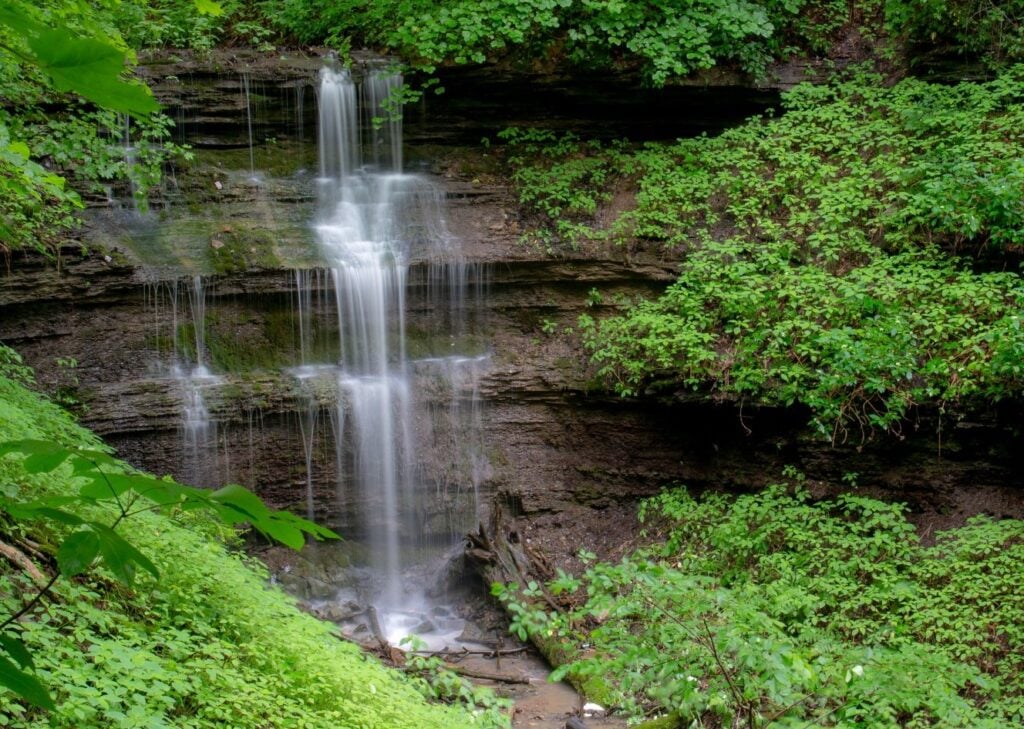 waterfalls near pittsburgh braddocks falls