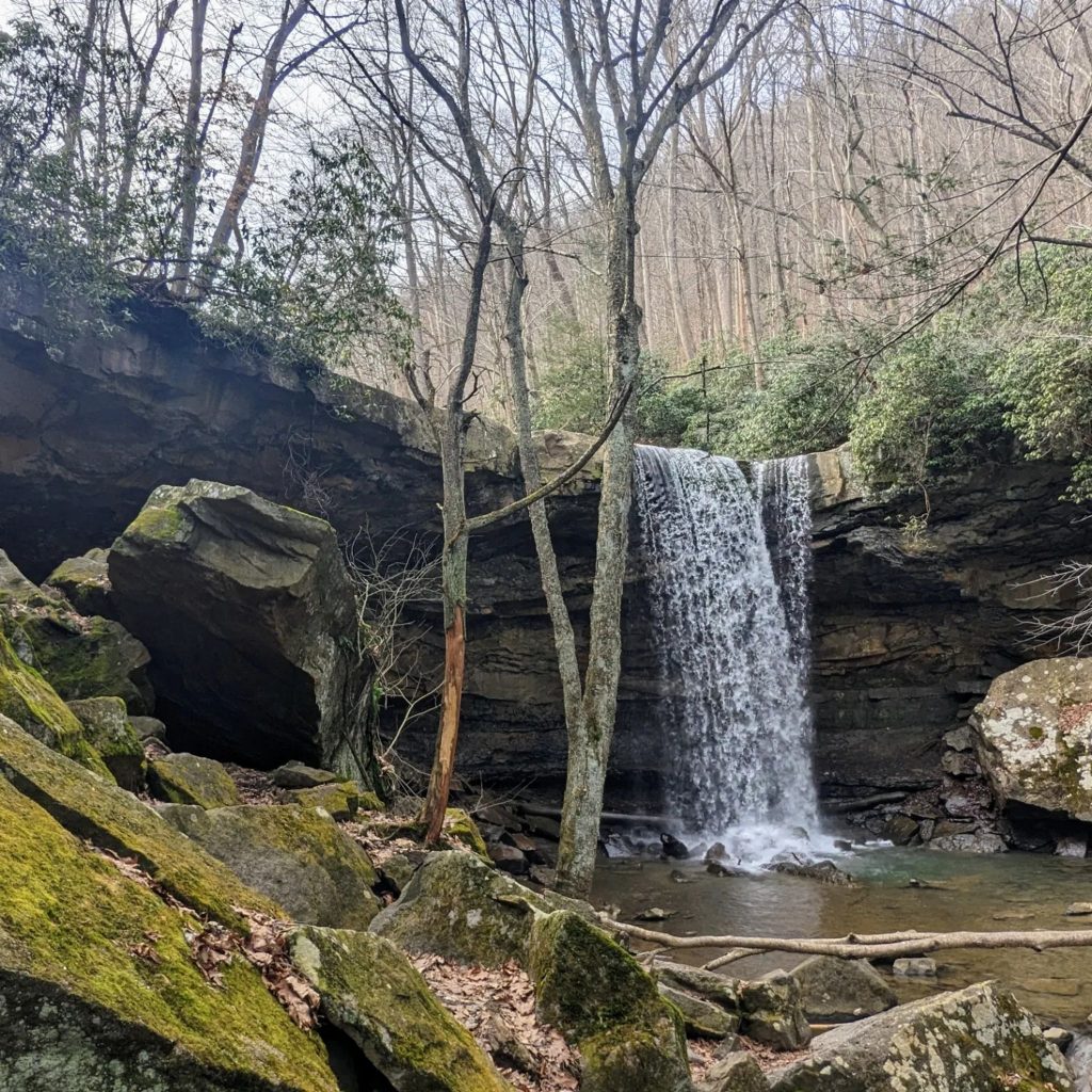 waterfalls near pittsburgh cucumber falls