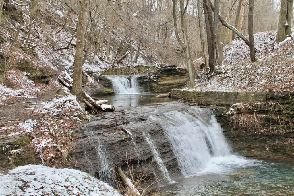 waterfalls near pittsburgh east park falls