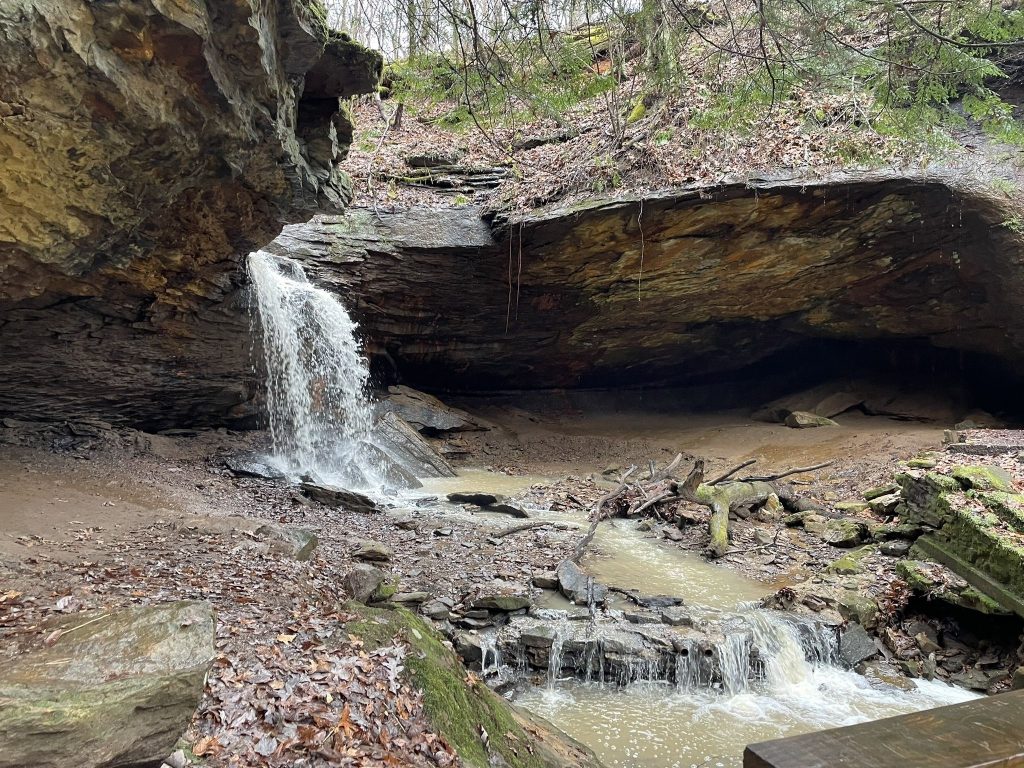 waterfalls near pittsburgh frankfort mineral springs
