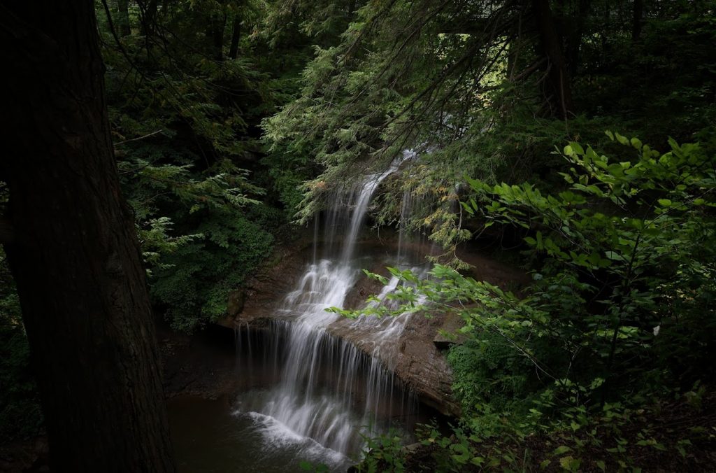 waterfalls near pittsburgh quaker falls