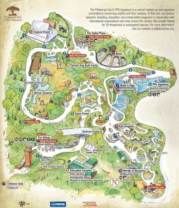Pittsburgh Zoo Map