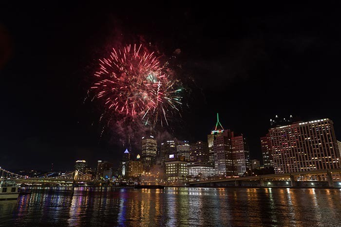 Light up night in Pittsburgh